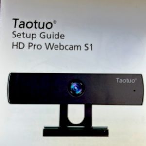Taptuo HD Pro 1080P S1 Web Camera laptop or computer with usb & manual included